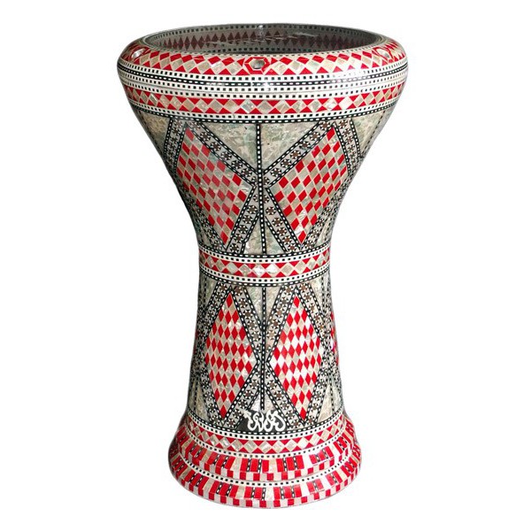 Derbouka, darbouka nacrée à 6 vis, nouvelle génération Gawharet El Fan