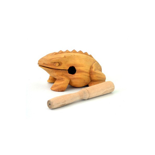 grenouille en bois