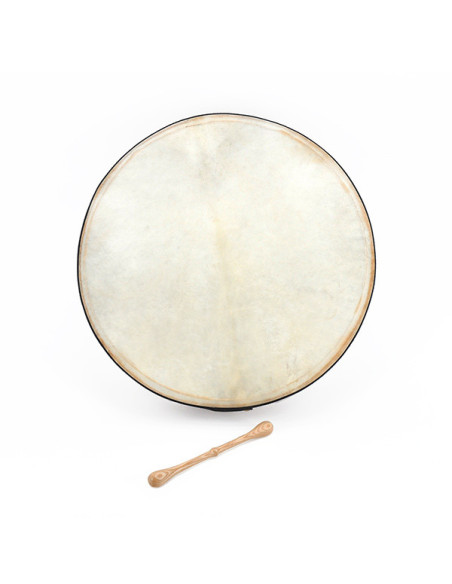 Bodhran T-bar 18" (45cm) en Palissandre + batte + housse - Modèle standard