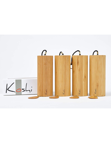Pack 4 Carillons Koshi et 1 housse Roots