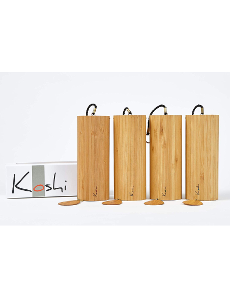 Pack 4 Carillons Koshi et 1 housse Roots
