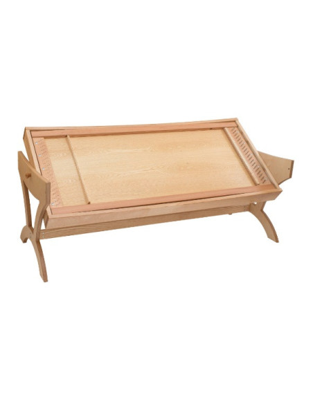 Table pour massages sonores en cerisier