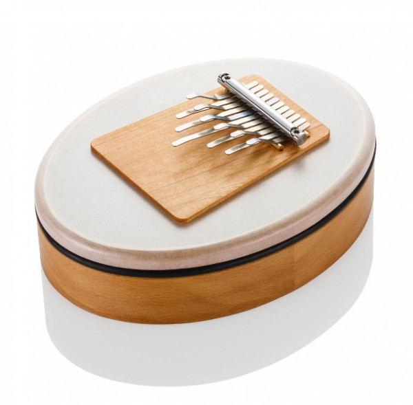 Sansula Basic Melody - Sol majeur - Kalimba sur peau - 11 Lames - Hokema - 440Hz