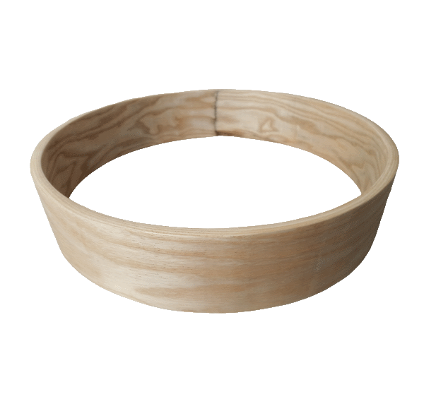Pack Cadre Ash Wood pour tambour sur cadre (chamane) 20" + peau de chèvre parcheminée