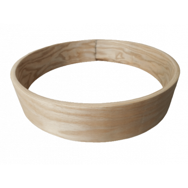 Pack Cadre Ash Wood pour tambour sur cadre (chamane) 20" + peau de chèvre parcheminée + 1 housse deluxe