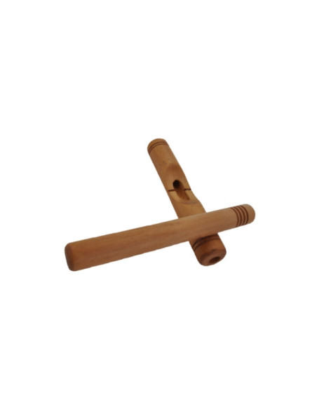 Claves en bois de type africano petite