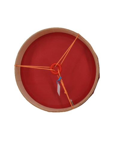 Tambour Vegan - Tambour chamane en toile nylon et végétal - 22" (55cm)