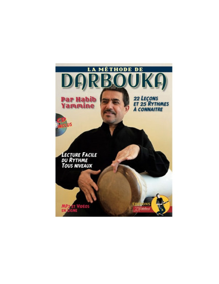 Méthode de Derbouka par Habib Yammine - Livre + CD + video en ligne