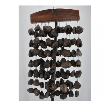 Wind chimes with pangi seeds - Roots
