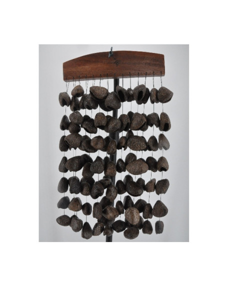 Carillon (Chimes) avec des graines de pangi - ROOTS