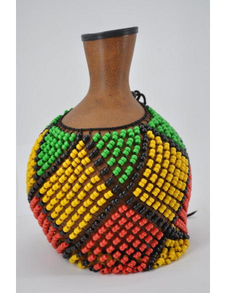 Chekere type Abé Brésielien avec filet réglable - Roots