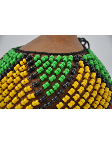 Chekere type Abé Brésielien avec filet réglable - Roots