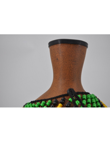 Chekere type Abé Brésielien avec filet réglable - Roots