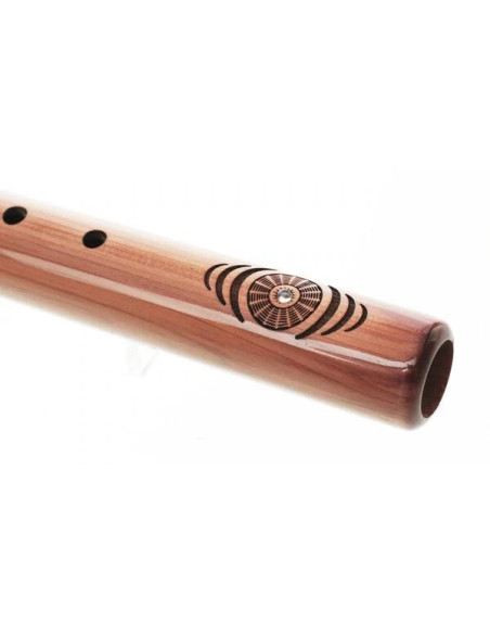 Flûte native EARTH TONE en cèdre aromatique - Tonalité La 432 hz (DVD OFFERT)