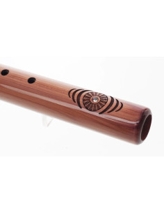 Flûte native EARTH TONE en cèdre aromatique - Tonalité Fa Dièse mineur 432 hz (DVD OFFERT) 2