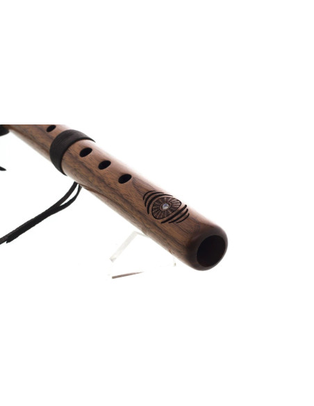 Flûte native EARTH TONE en noyer - Tonalité  Do 432 hz (DVD OFFERT)