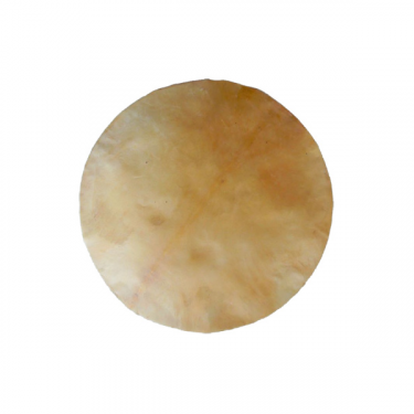 Deer Parchment Skin - Round Cut - Ø55-56cm - Thick 0.9mm-1mm