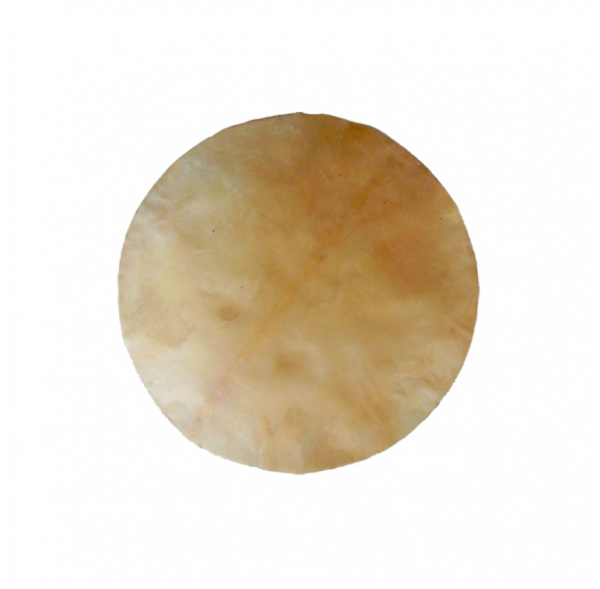 Deer Parchment Skin - Round Cut - Ø55-56cm - Thick 0.9mm-1mm