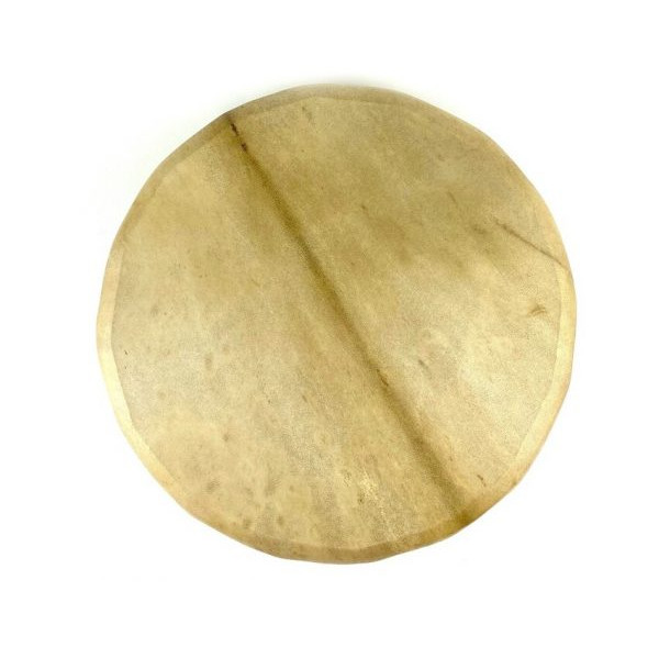 Tambour chamane amérindien peau de BISON diamètre 20" (50cm)