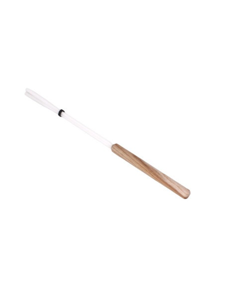 Baguette de tamborim 'mocidade' - 3 brins noirs - MANCHE BOIS