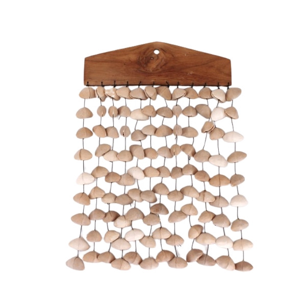 Chimes with kenari seeds, waterfall, natural shells, sound effects