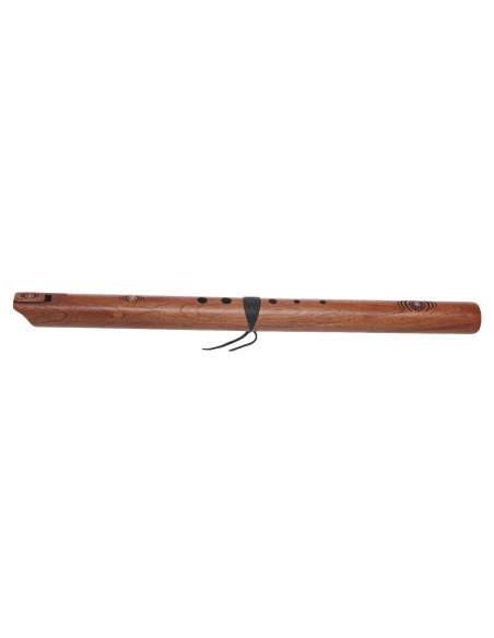 Flûte native traditionnelle basse en cèdre espagnol - Tonalité Do - (DVD OFFERT)