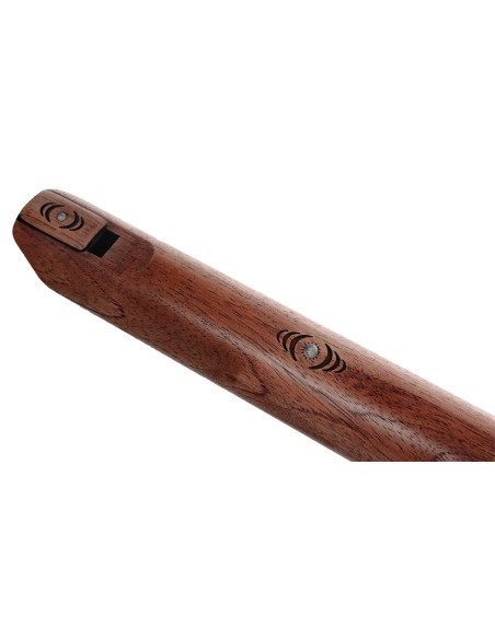 Flûte native traditionnelle basse en cèdre espagnol - Tonalité Do - (DVD OFFERT)