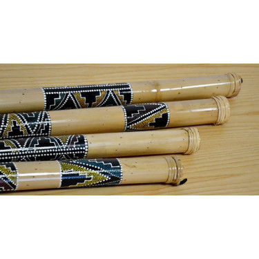 Pack 4 Rain Sticks - Roots Percussions
