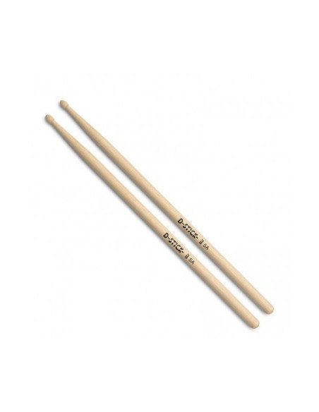Baguettes de batterie D-Sticks 5A Hickory - la paire - ROHEMA