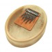 Kalimba - Sansula "Deluxe tunable model" with goat skin - A major - Hokema