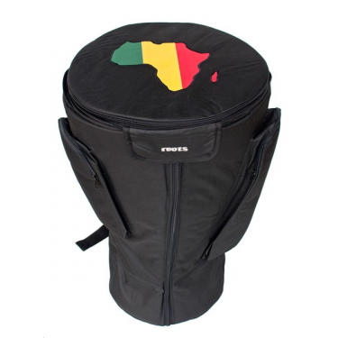 Bag Deluxe for djembe - ROOTS - 16" - Black