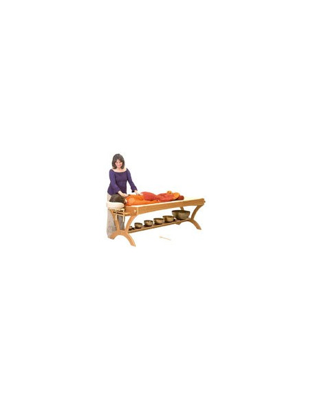 Table pour massages sonores en Cerisier - TOUT INCLUS - FEELTONE