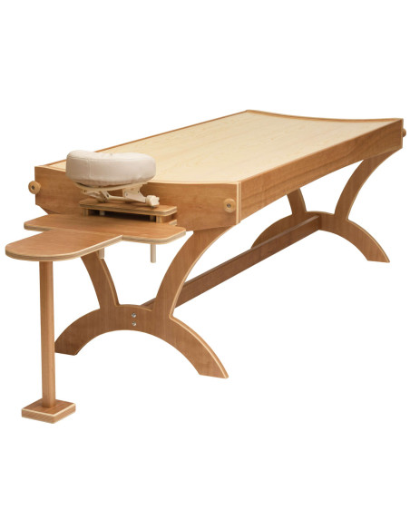 Table pour massages sonores en Cerisier - TOUT INCLUS - FEELTONE