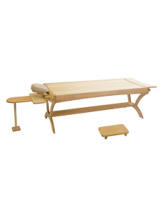 Table pour massages sonores en Cerisier - TOUT INCLUS - FEELTONE 2