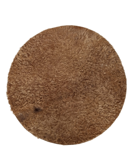 Peau de dromadaire avec poils - Ø 60 cm