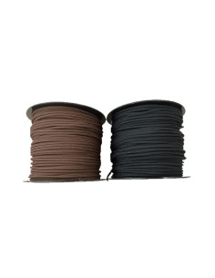 Bobine de Corde pré-étirée pour Tambour Chamane - 100 mètres x 3mm - Dyneema - Noir 2