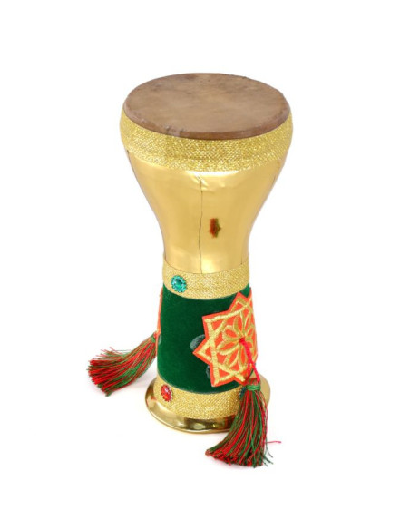 Taârija marocain en terre Marakechia - Peau naturelle - 13cm