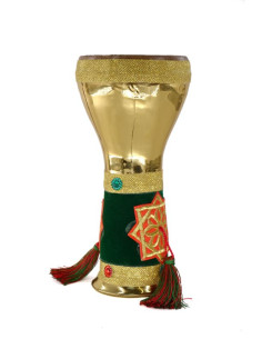Taârija marocain en terre Marakechia - Peau naturelle - 13cm 2