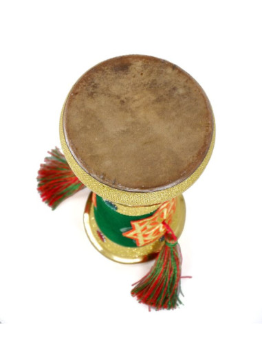 Taârija marocain en terre Marakechia - Peau naturelle - 13cm