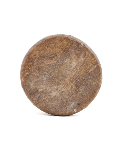 Taârija marocain en terre décoré Malhene - Peau naturelle - 10cm
