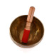 Mallet for Tibetan bowl with leather - Dual use