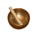 Tibetan singing bowl - 7 Metals Alloy - 1.80kg to 1.899kg