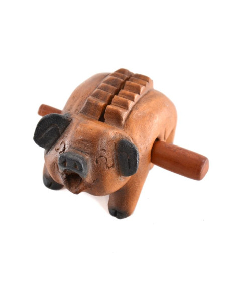 Appeau en bois - Cochon - Grand modèle