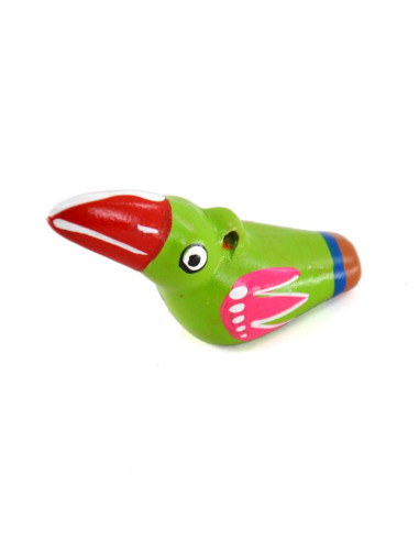 Appeau de couleur - Petit - Modèle terre cuite peinte à la main