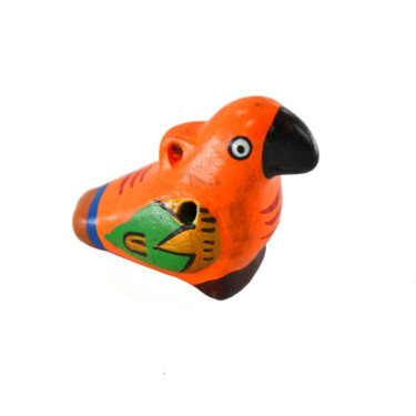 Color Whistle - Small - Hand-painted Terracotta Model