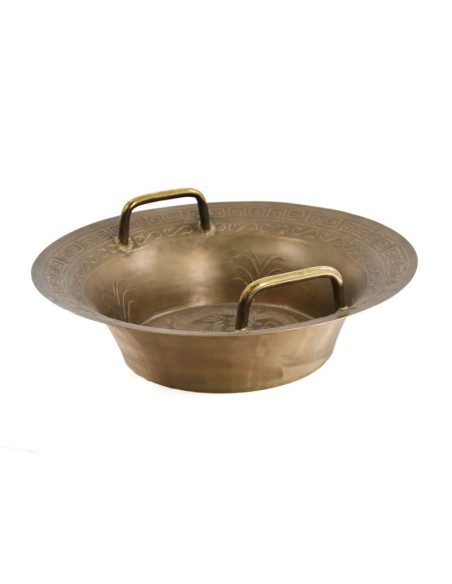 Bol taoïste cracheur d'eau avec 2 poignées - Ø 50 cm - aspec bronze - STELLAR
