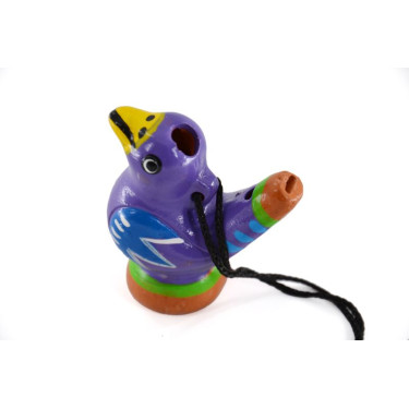 Color Water Whistle - Hand-painted Terracotta Model