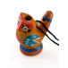 Color Water Whistle - Hand-painted Terracotta Model