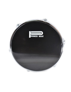 Bendir peau plastique Noir - Liseré doré 33cm - Maroc 2