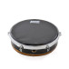 Bendir 13in plastic head - Black with golden border - Marocco standard tuning model